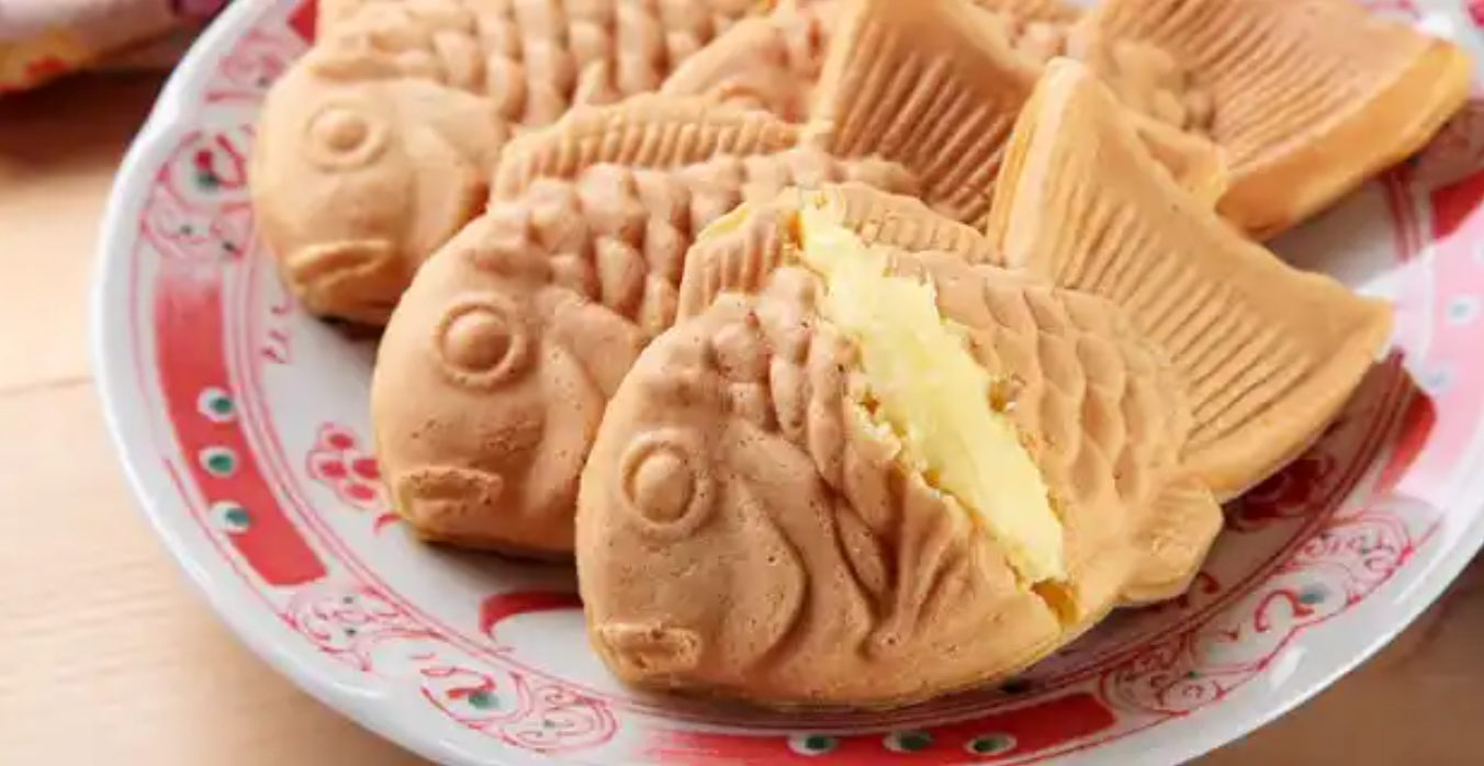 taiyaki-custard